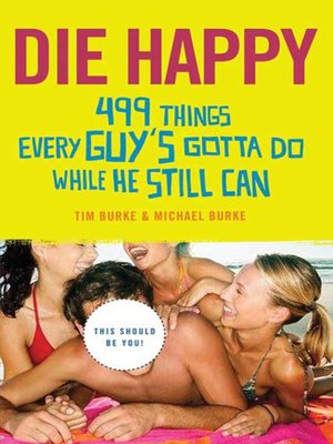 cover image of Die Happy